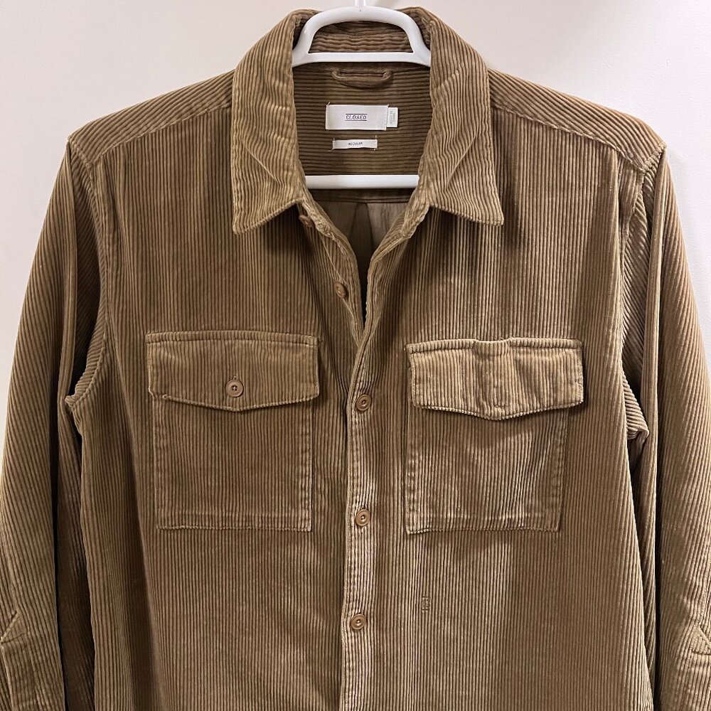 Closed Corduroy Overshirt Brown/Medium